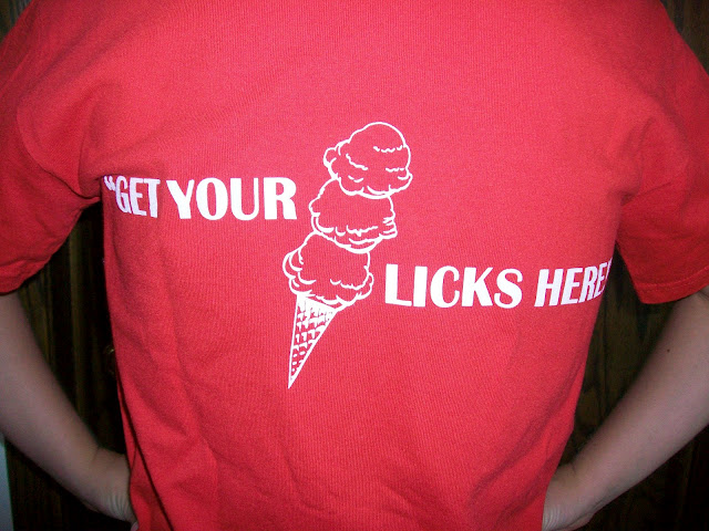 Back of T-Shirt